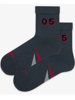 CHLAPECKÉ VZOROVANÉ PONOŽKY 6-11 LET W022