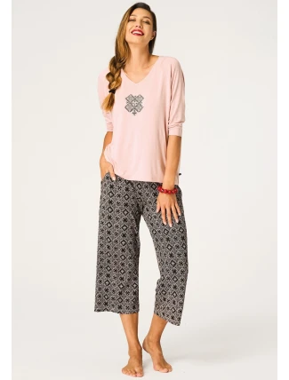 Klíč LNS 731 A26 3/4 2XL-3XL dámské pyžamo