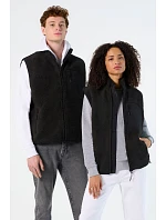 SOL'S Fury Bodywarmer Fleecová vesta Sherpa 25.4041 shear beige/beige
