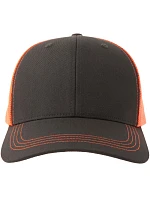 Atlantis Headwear Sonic-S 6 panelová Trucker kšiltovka 33.0259 dark grey/orange fluo Atlantis Headwear Sonic-S 6 panelová Trucker kšiltovka 33.0259 dark grey/orange fluo