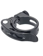 Sedlová objímka 34,9 mm černá
