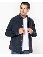 Kariban K 599 Manšestrová košile s dlouhým rukávem 20.K599 washed dusky khaki Kariban K 599 Manšestrová košile s dlouhým rukávem 20.K599 washed dusky khaki