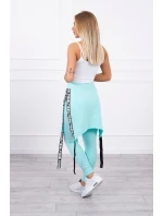 Kalhoty/oblek s nápisem selfie mint