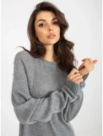 Dámský svetr BA SW 9005 .36P šedá - FPrice