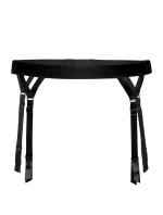 Podvazkový pás Cyria black - ROZA