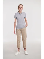 Russell Athletic 566F Dámské elastické piqué polo 10.566F sky Russell Athletic 566F Dámské elastické piqué polo 10.566F sky