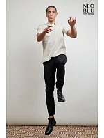 NEOBLU Orel Unisex piqué polo z těžké bavlny 24.4337 deep black NEOBLU Orel Unisex piqué polo z těžké bavlny 24.4337 deep black