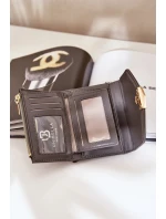 Lakovaná Dámská Peněženka Tmavě Šedá Rahner