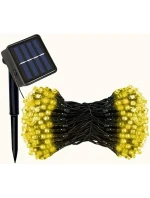 SOLÁRNÍ ZAHRADNÍ DEŠTNÍK SVĚTLO 5M 72LED