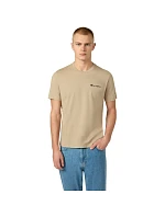 Pánské tričko Champion SS Tee beige 221798 MS041 pánské