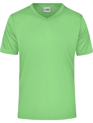 Daiber JN 736 Pánské sportovní tričko s výstřihem do V 02.0736 lime green Daiber JN 736 Pánské sportovní tričko s výstřihem do V 02.0736 lime green