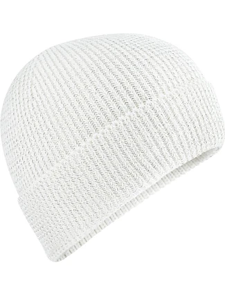 Beechfield B 325R Pletená čepice "Streetlite Reflective" 53.325R white