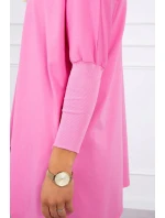 Oversize halenka ve světle růžové barvě Oversize halenka ve světle růžové barvě