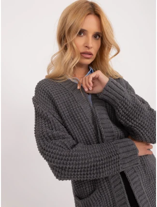 Cardigan BA SW 1464.66 tmavě šedý