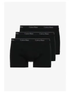 Boxerky 3pcs NB1893A 001 černá - Calvin Klein