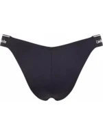 Dámské plavkové kalhotky DELTA BIKINI KW0KW02430 BEH černé - Calvin Klein Dámské plavkové kalhotky DELTA BIKINI KW0KW02430 BEH černé - Calvin Klein