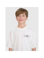 Chlapecké tričko oversize s potiskem 4F 4FJRSS25TTSHM2640-11S