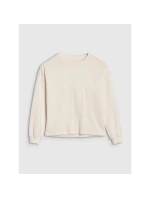 Dívčí oversize hladký rukáv s dlouhým rukávem 4F 4FJWSS25TLONF377-12S Dívčí oversize hladký rukáv s dlouhým rukávem 4F 4FJWSS25TLONF377-12S