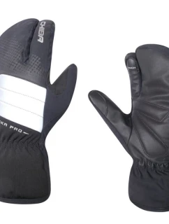 CHIBA Rukavice ALASKA PRO černá bílá S