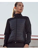 Clique Custer Jacket Women Dámská reflexní hybridní bunda 67.0934 black/reflective Clique Custer Jacket Women Dámská reflexní hybridní bunda 67.0934 black/reflective