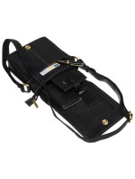 Pánské kabelky [DH] Kožená taška PTN TB 7032 COM BLAC černá