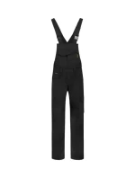 Dungaree Overall Industrial pracovní kalhoty s laclem unisex černá Dungaree Overall Industrial pracovní kalhoty s laclem unisex černá