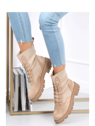 Dámské šněrovací vyšší boty A7201 - Inello