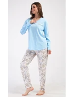 Dámské pyžamo kapri Srdce Dámské pyžamo kapri Srdce