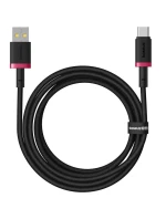 Baseus Dura USB-Type C 60W 2m kabel (červený/černý)