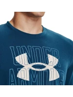 Pánské tričko UA Rival Terry Logo Crew M 1370391 458 - Under Armour