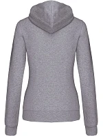 Kariban K 465 Dámská mikina s kontrastní kapucí 20.K465 oxford grey/navy
