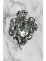 Brožový XZ459-247 stříbro Brožový XZ459-247 stříbro