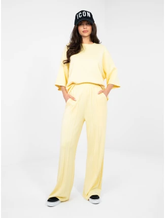 Tepláky RV DR A1062.08 světle žluté