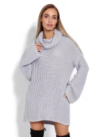 Dámský dlouhý svetr 70012 - PeeKaBoo