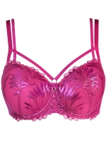 Dámská push-up podprsenka V-10261 Fuchsie tmavě růžová - Axami