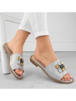 S.Barski W OLI262B žabky se stříbrnými zirkony S.Barski W OLI262B žabky se stříbrnými zirkony