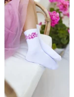 Dětské a juniorské ponožky Baby Girl – bílé