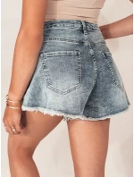 Dámské džínové šortky JEANSGLOW blue FashionStreet SY0335