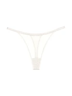 Dámská tanga Triumph Signature Sheer String - WHITE - bílé 1595 - TRIUMPH