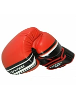 RBT-LF 14 oz černo-červené boxerské rukavice