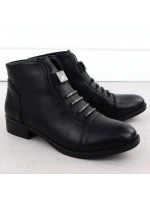 Dámské boty Bagger s ponožkou černé Sabatina