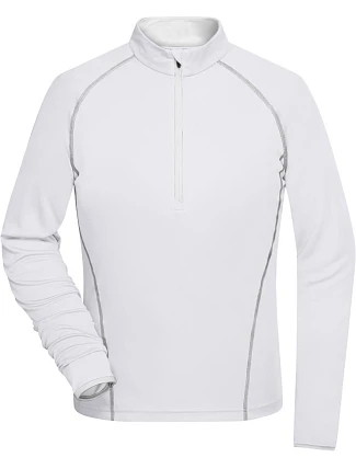 Daiber JN 497 Dámské funkční tričko s dlouhým rukávem 02.0497 white/silver Daiber JN 497 Dámské funkční tričko s dlouhým rukávem 02.0497 white/silver
