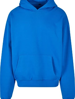 Build your Brand BY 162 Mikina s kapucí z těžké bavlny "Ultra Heavy" 56.0162 cobalt blue