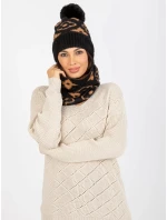 Tunelová šála AT KM CM 331 87 černá Tunelová šála AT KM CM 331 87 černá