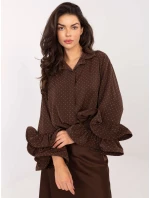 Košile IT KS 8381 1.64 hnědá