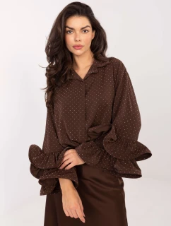 Košile IT KS 8381 1.64 hnědá