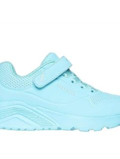 Skechers UNO LITE dětské volnočasové tenisky blue (310451L-TURQ) sportovní obuv