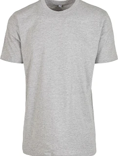 Build your Brand BY 004 Tričko z těžké bavlny 56.0004 heather grey