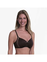 Fleur soft podprsenka s pěnovou výztuží 5654 chocolate - RosaFaia