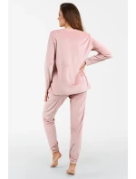 Italian Fashion Akara long length sp. barva:powder pink